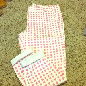 Gap skinny mini cropped pants